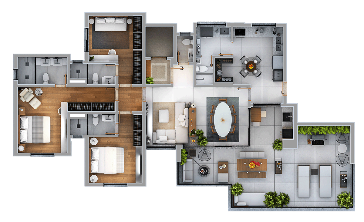 163m²